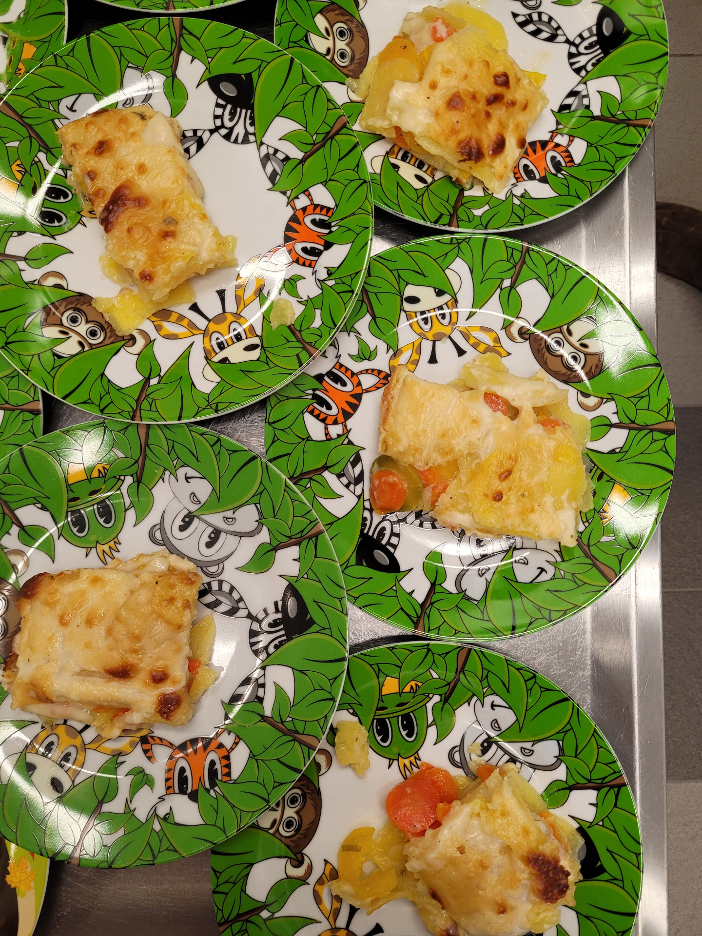 SMETANOVÉ BRAMBORY SE ZELENINOU